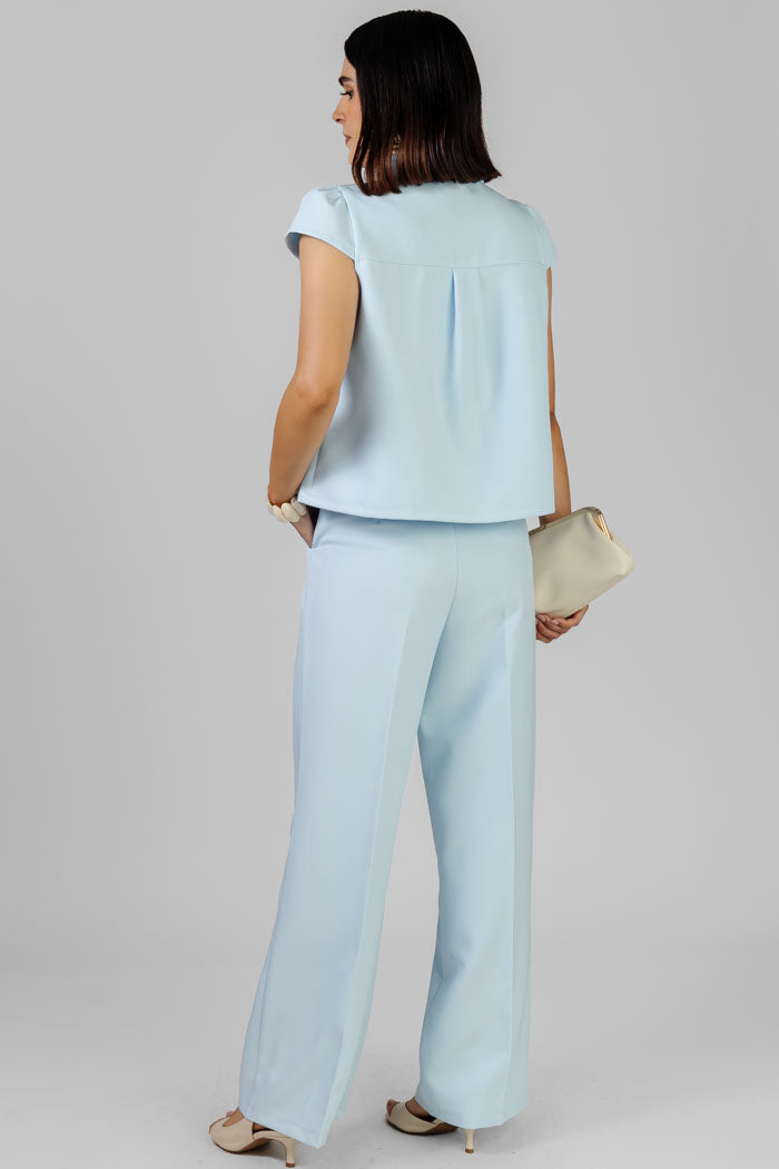 CONJUNTO CELESTE CHIC