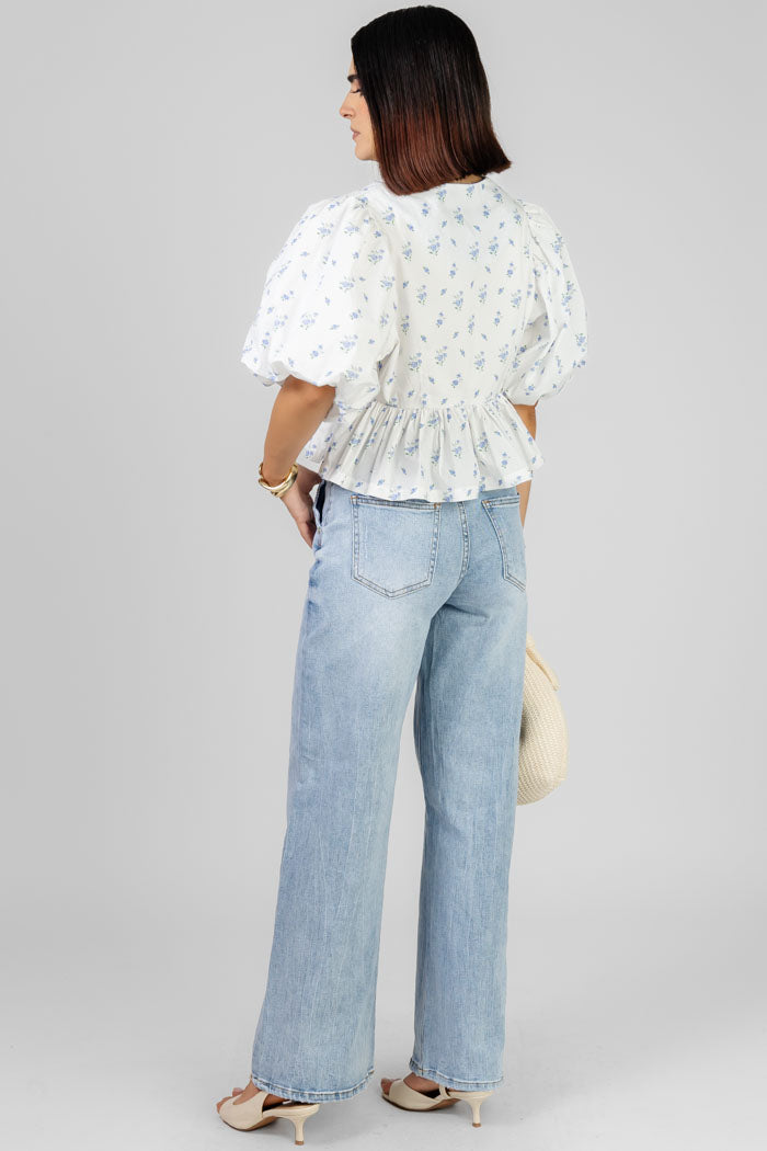 BLUSA BLUE BLOOM