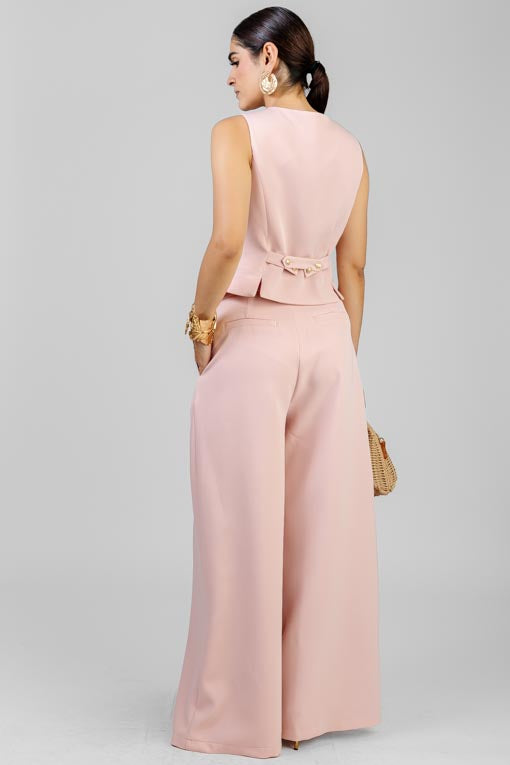 CONJUNTO CHALECO ROSA