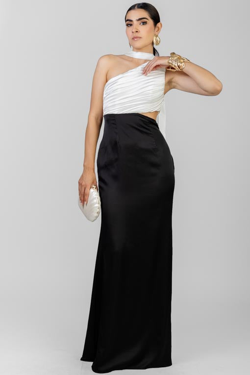 VESTIDO TOP DRAPEADO