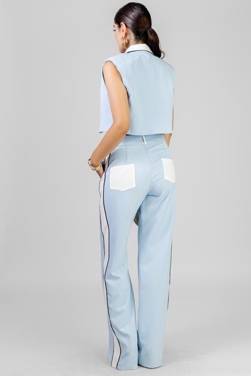 CONJUNTO SASTRE SIN MANGAS