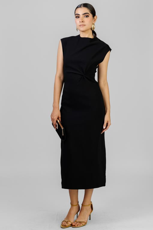 VESTIDO RECTO NUDO
