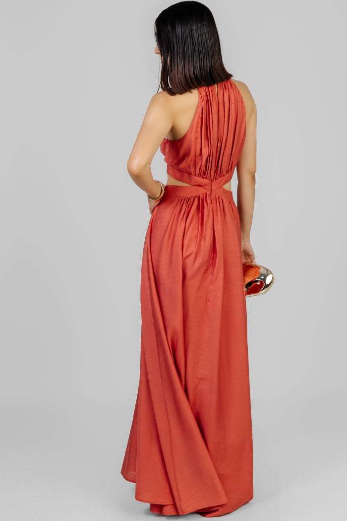 VESTIDO CORAL ELEGANCE