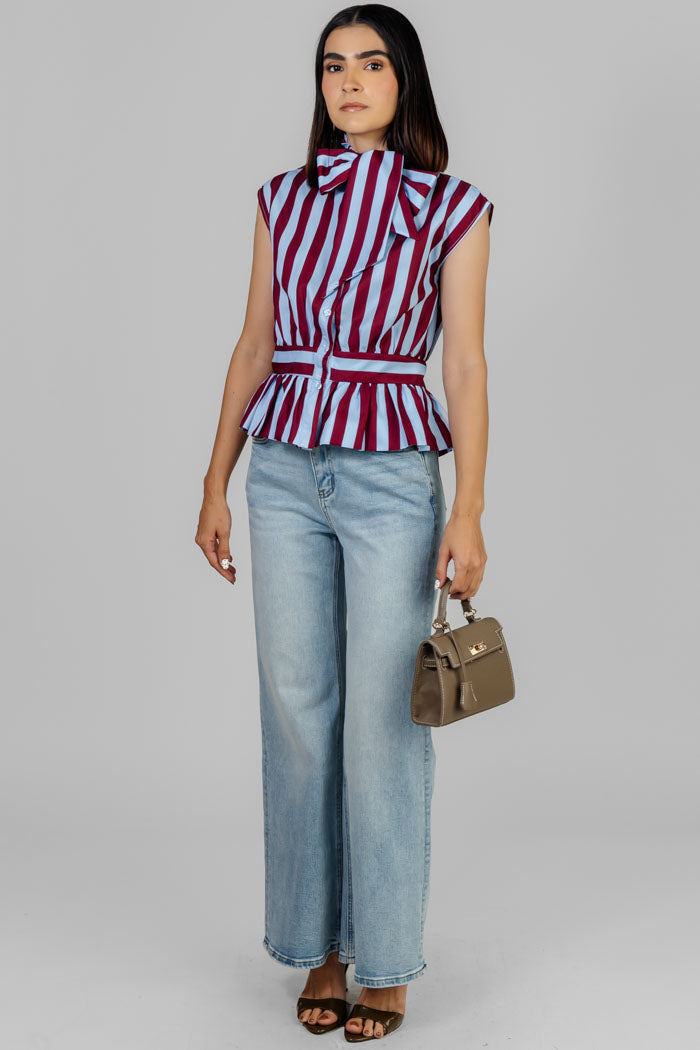 PANTALON JEANS AZUL CLARO