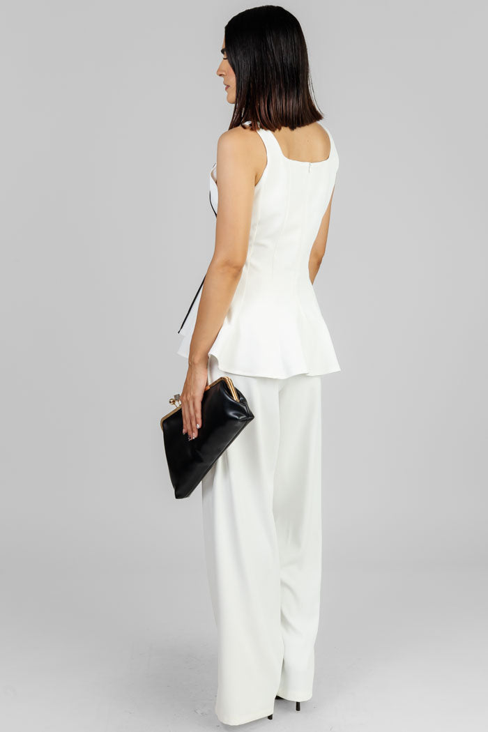 CONJUNTO BLANCO CON VIVOS