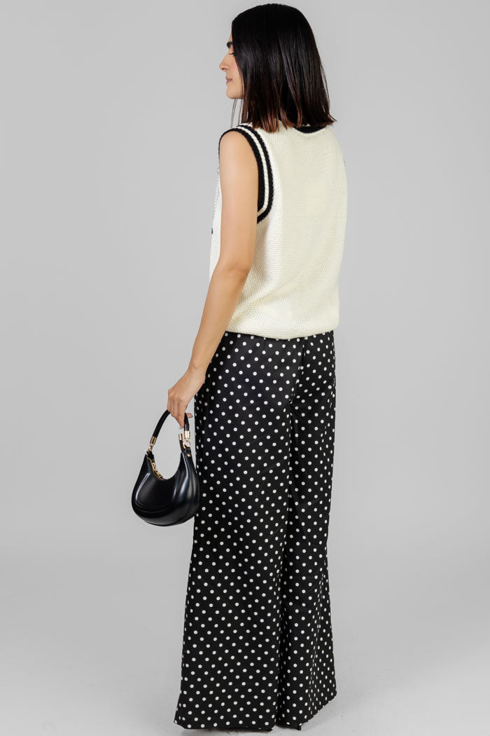 PANTALON ESTAMPADO LUNARES