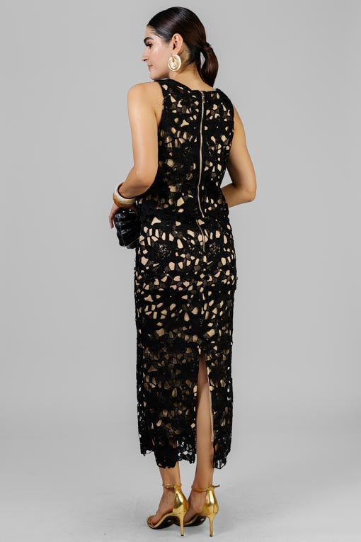 CONJUNTO FALDA ENCAJE