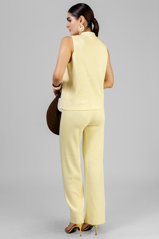 CONJUNTO TEJIDO BOTONES DORADO