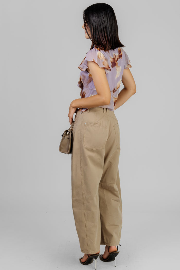 BLUSA FLORAL CON LAZO