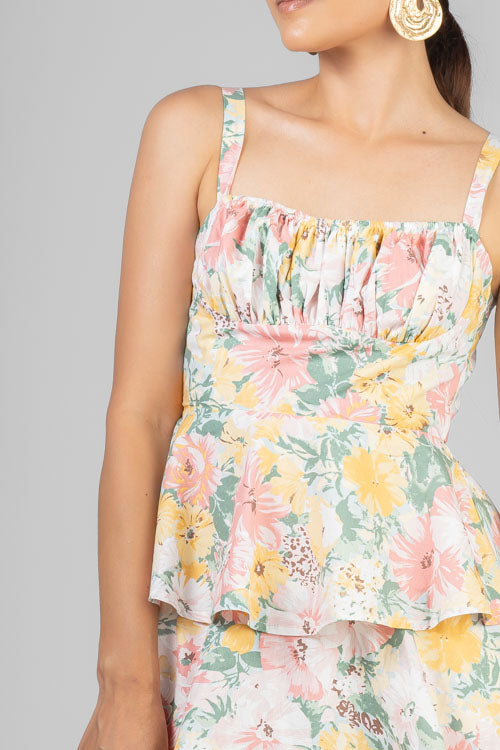 VESTIDO FLORAL OLANES