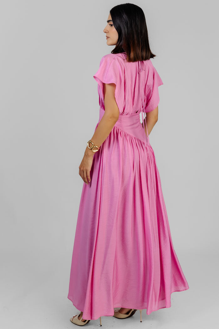 MAXI VESTIDO ESCOTE V