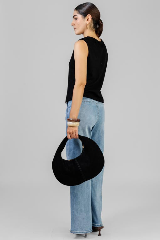 BLUSA TEJIDO NEGRO