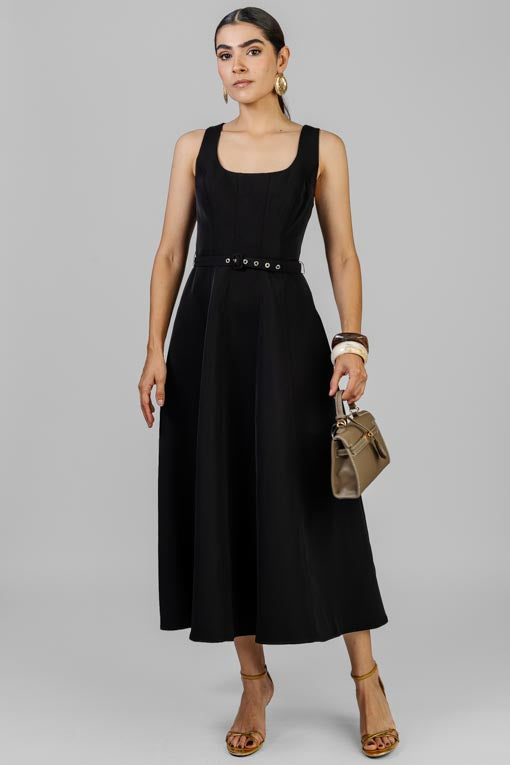 VESTIDO PRINCESA NEGRO