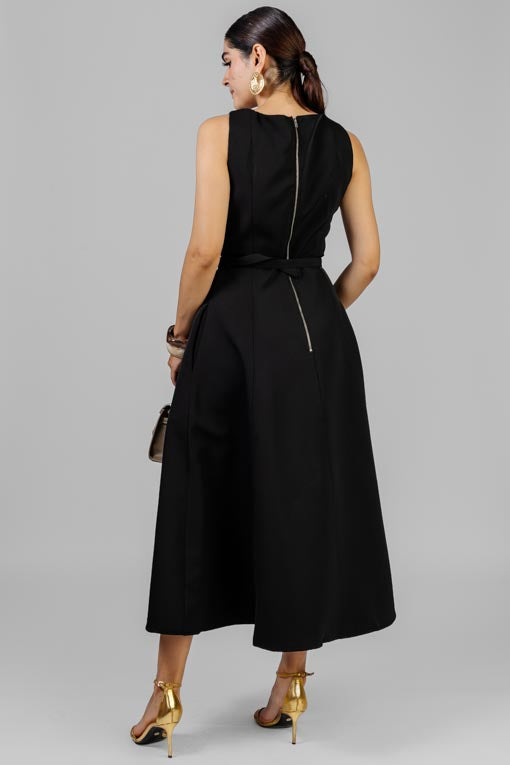 VESTIDO PRINCESA NEGRO