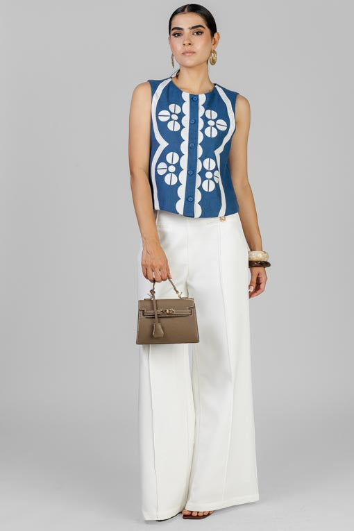 BLUSA BORDADO BLANCO