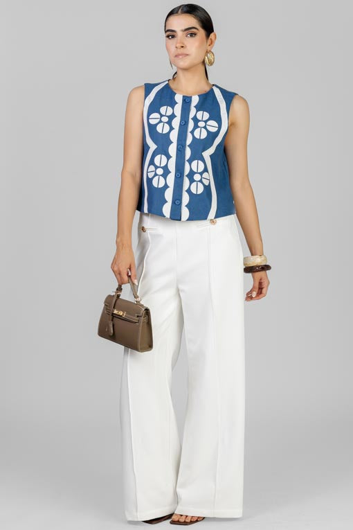 BLUSA BORDADO BLANCO