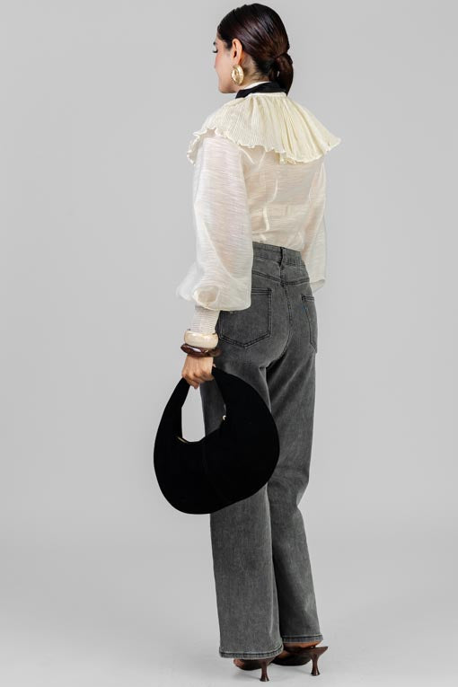 PANTALON GRIS LOGO