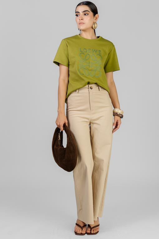 PLAYERA VERDE LOGO