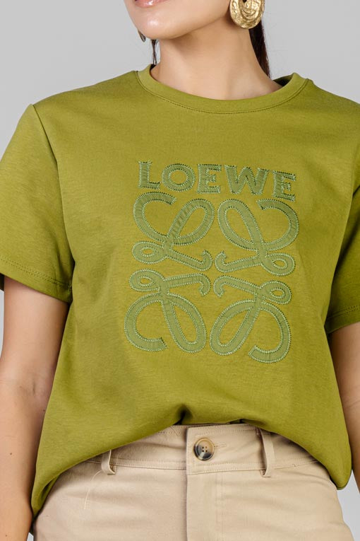 PLAYERA VERDE LOGO