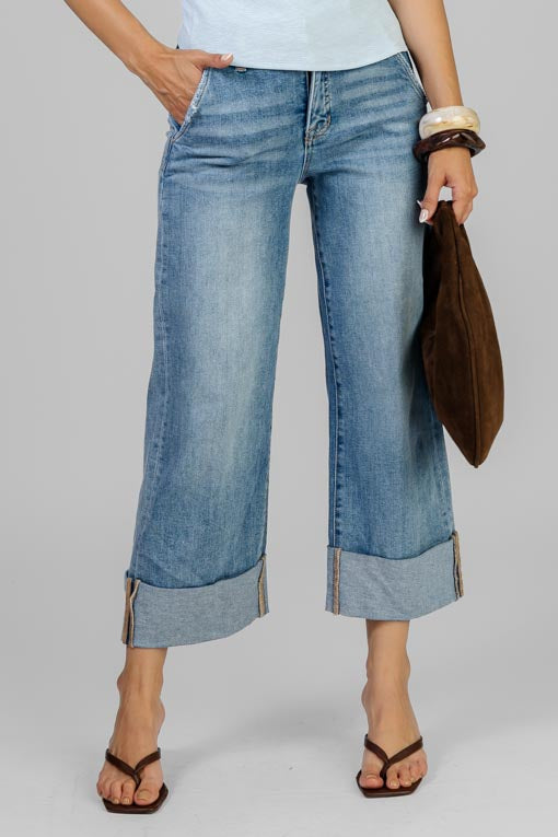 PANTALON DENIM BASTILLA ANCHA