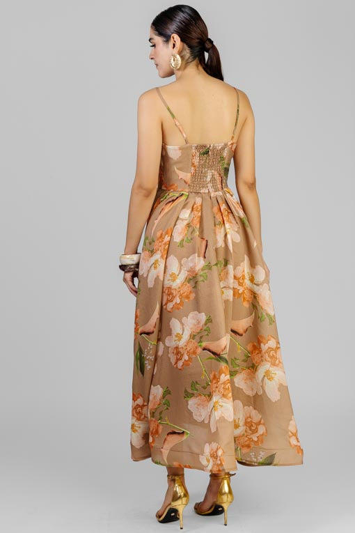 VESTIDO FLORAL TIRANTE