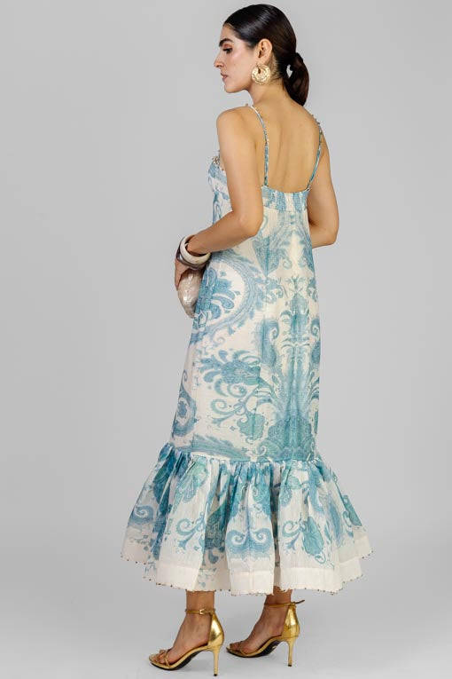 VESTIDO TALAVERA AZUL