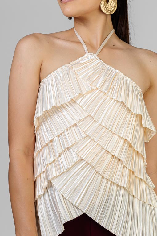 BLUSA HALTER OLANES