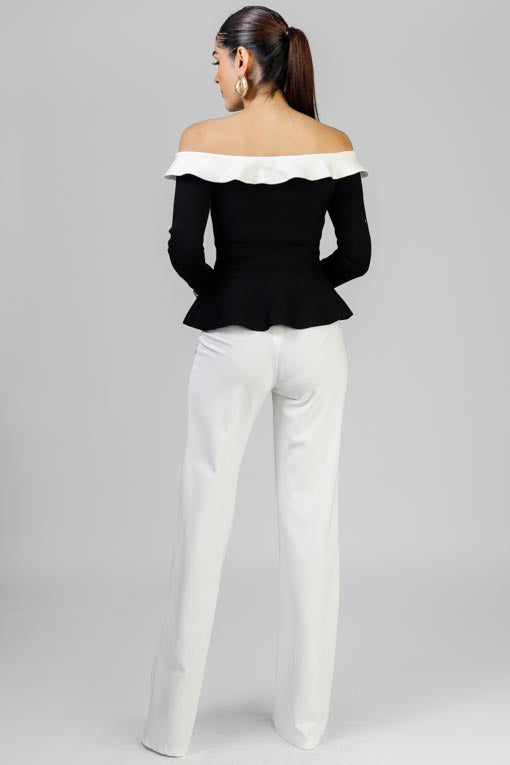 BLUSA CUELLO PLANO