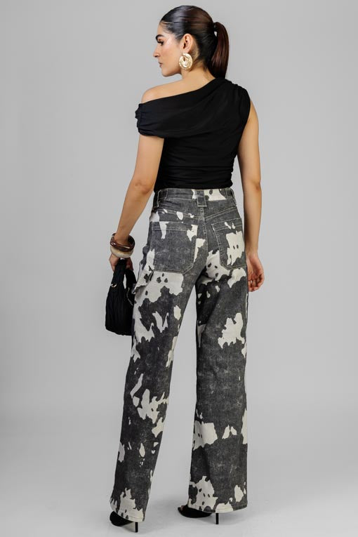 PANTALON COW PRINT