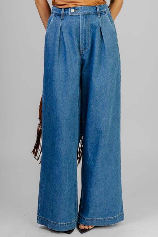 PANTALON DENIM PINZAS