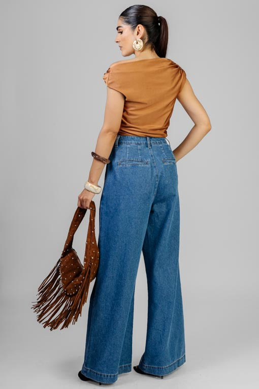BLUSA NUDO HOMBRO