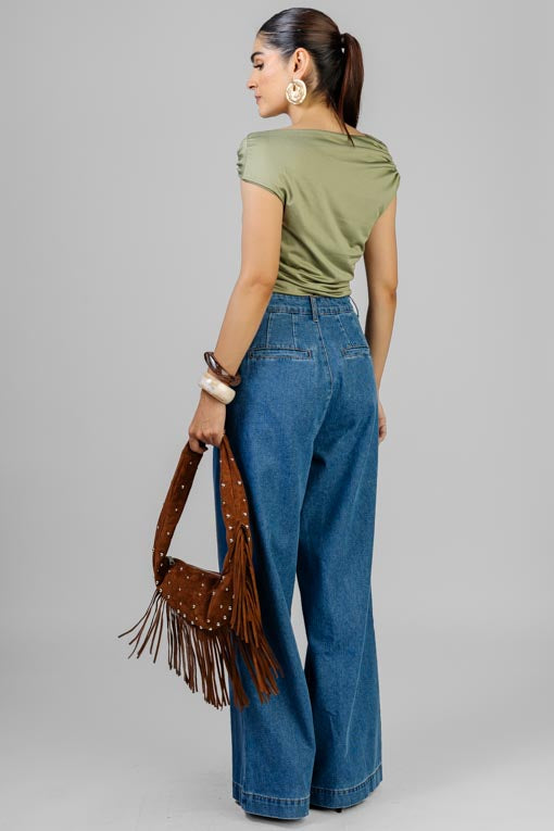 BLUSA NUDO HOMBRO