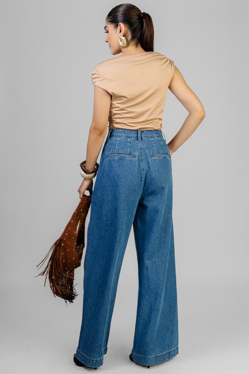 BLUSA NUDO HOMBRO