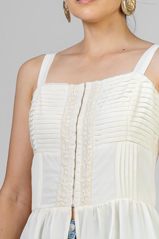 BLUSA LARGA ALFORZAS