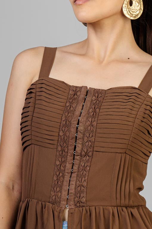 BLUSA LARGA ALFORZAS