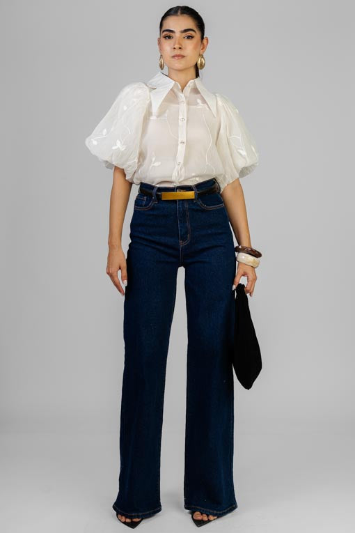 BLUSA JARDIN DE ENCAJE