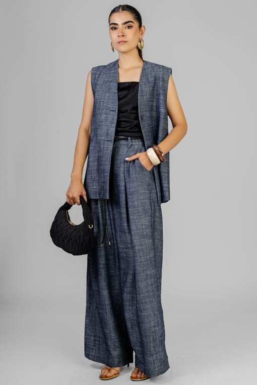 CONJUNTO CHALECO LARGO