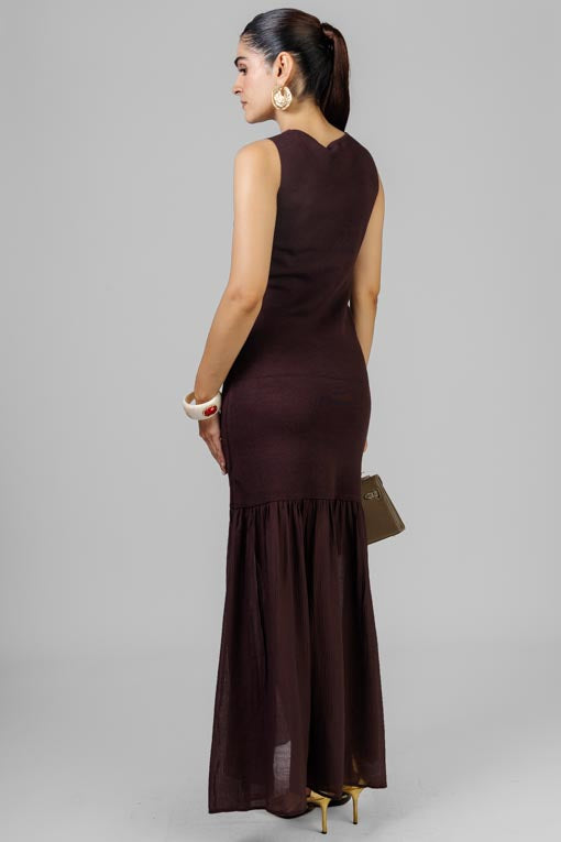 VESTIDO CHOCOLATE BOHO