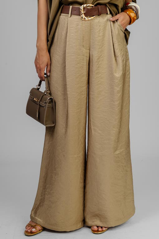 PANTALON SATINADO CINTO