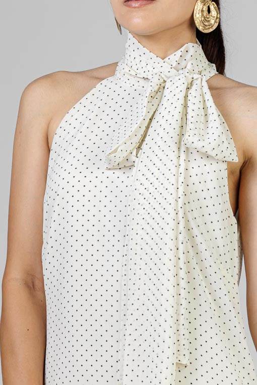VESTIDO POLKA LAZO