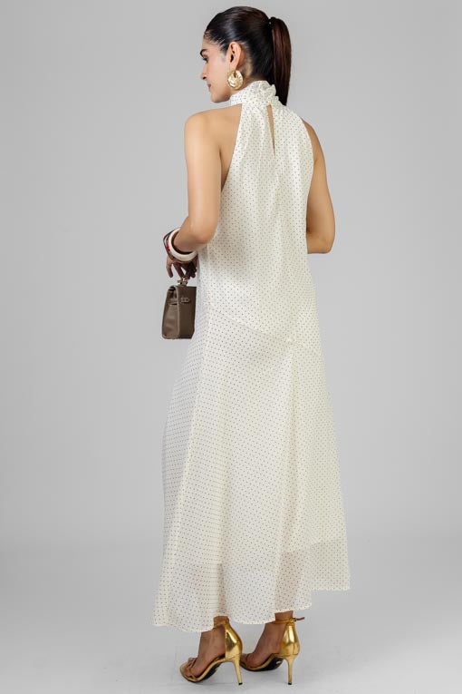 VESTIDO POLKA LAZO