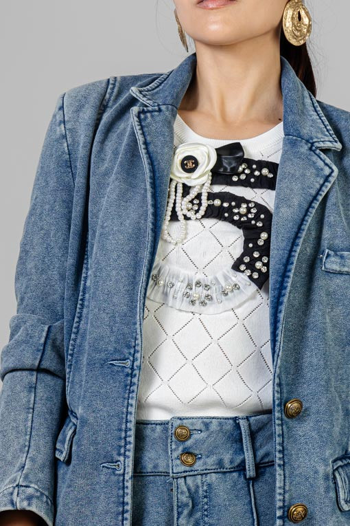 CONJUNTO DENIM SUIT