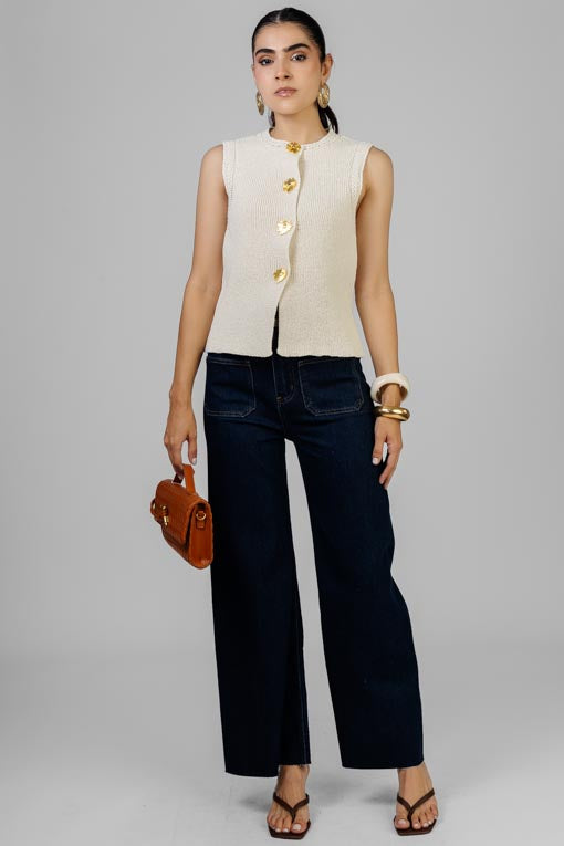 PANTALON DENIM BOLSILLOS