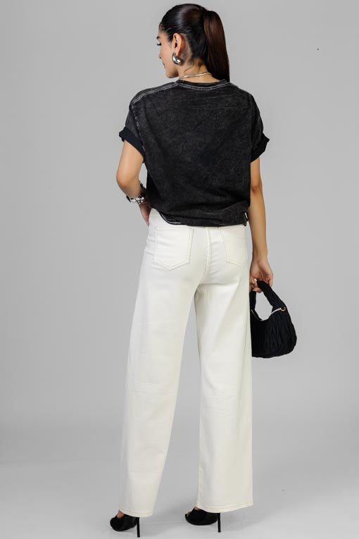 PANTALON BRILLOS PLATA