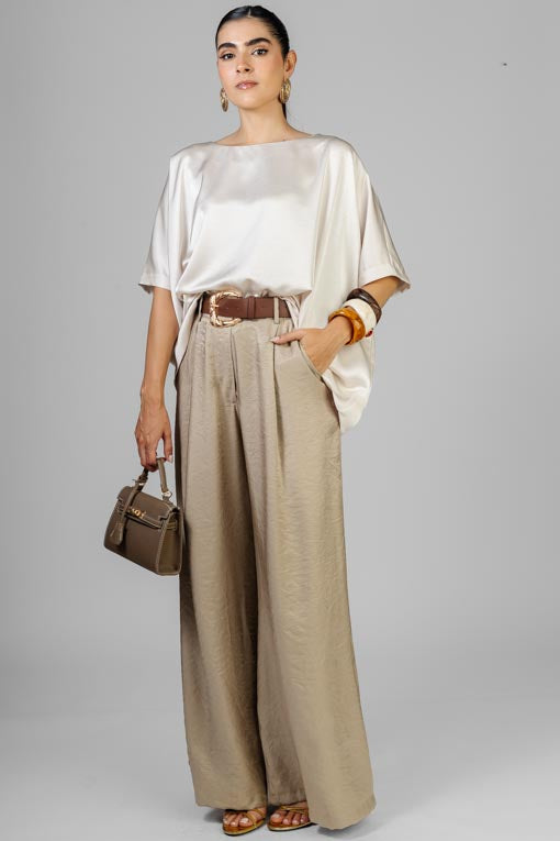 BLUSA SATINADA