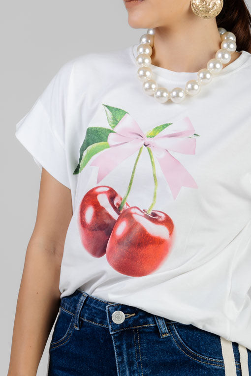 PLAYERA MOÑO ROSA