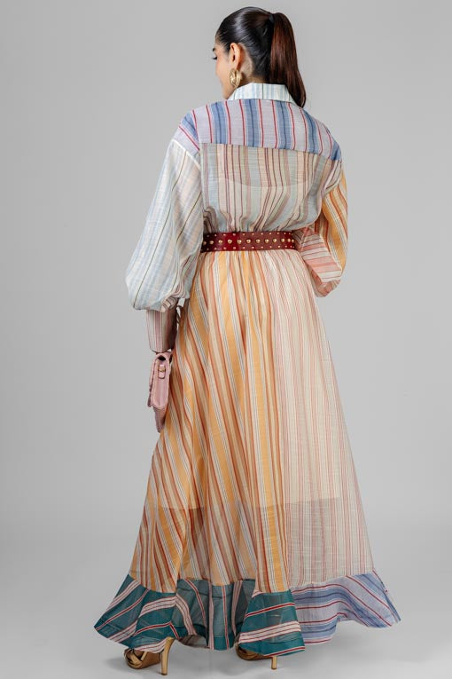 VESTIDO RAYAS COLORES