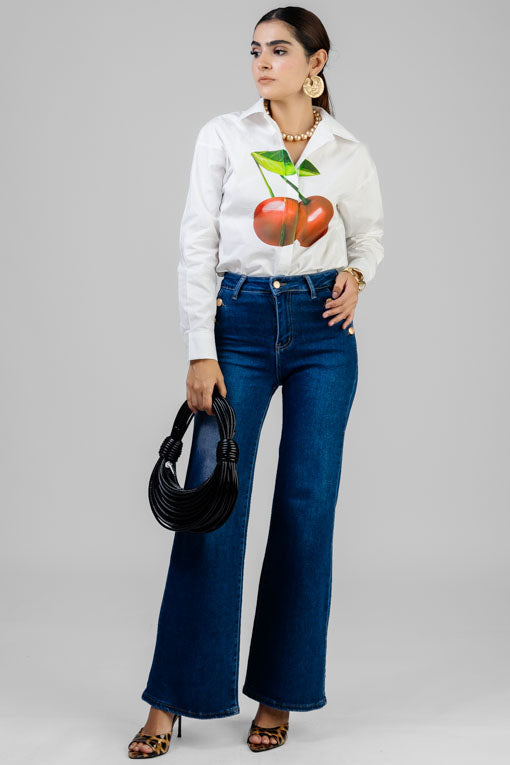 PANTALON BOTONES DORADOS