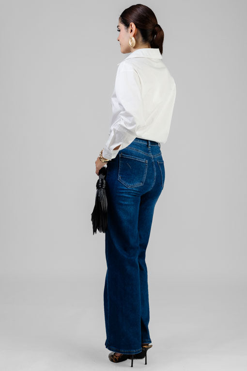 PANTALON BOTONES DORADOS