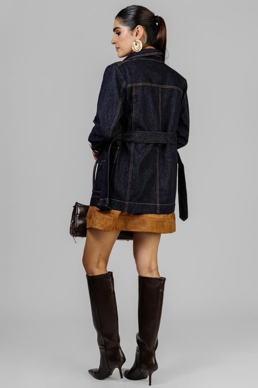CHAQUETA CASADORA DENIM